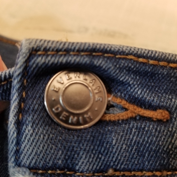 {28} Everlane Ankle Distressed Jean Raw Hem - Picture 11 of 12